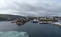 Färöer Hafen